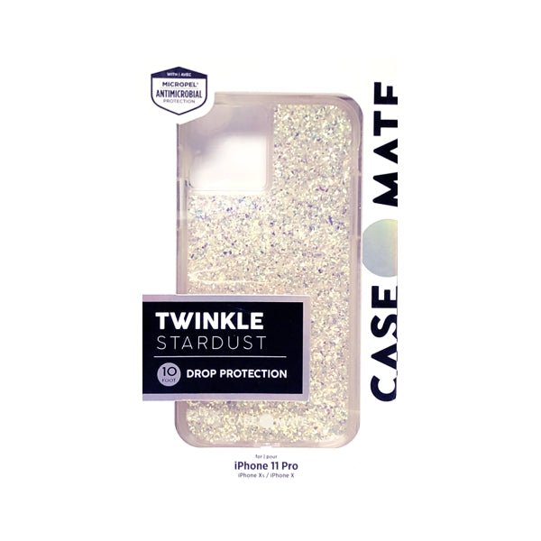 Case-Mate iPhone 11 Pro Twinkle Stardust Protective Phone Case (Iridescent Metallic Glitter) Also fits iPhone X, iPhone XS - DollarFanatic.com