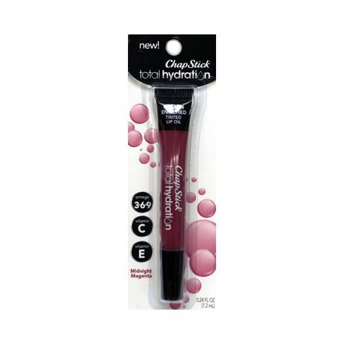ChapStick Total Hydration Vitamin-Enriched Tinted Lip Oil - Midnight Magenta (0.24 fl. oz.) - DollarFanatic.com