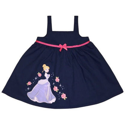 Cinderella Princess Baby Girls' Sleeveless Sun Dress Set - Limoges Blue (Select Size) - $5 Outlet