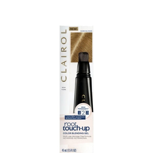 Clairol Root Touch-Up Color Blending Gel Semi-Permanent Kit (Dark Blonde) Lasts 10+ Shampoos - $5 Outlet