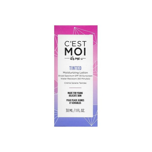 Clearance - C'est Moi Tinted Moisturizing Lotion with SPF30 Sunscreen - Select Color (Net 1 fl. oz.) Best By Date 5/31/2022 - DollarFanatic.com