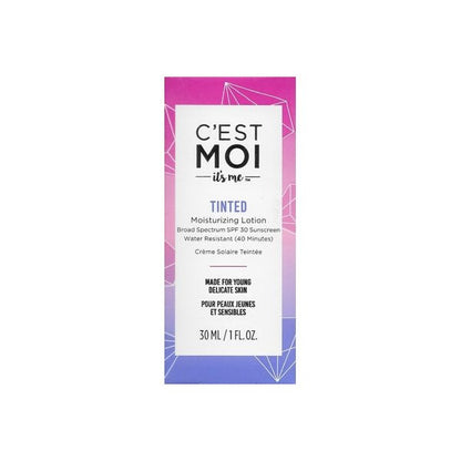 Clearance - C'est Moi Tinted Moisturizing Lotion with SPF30 Sunscreen - Select Color (Net 1 fl. oz.) Best By Date 5/31/2022 - DollarFanatic.com