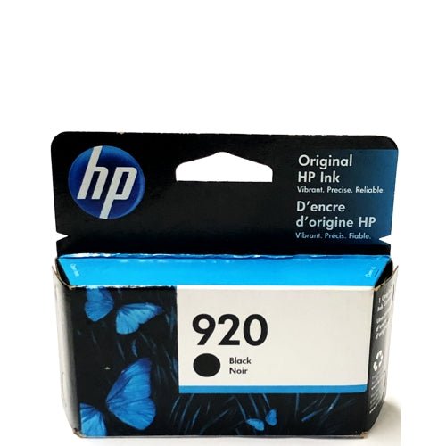 Clearance - HP 920 Ink Cartridge - Black (For HP OfficeJet Printers) Warranty End date: 09/30/2022 - DollarFanatic.com