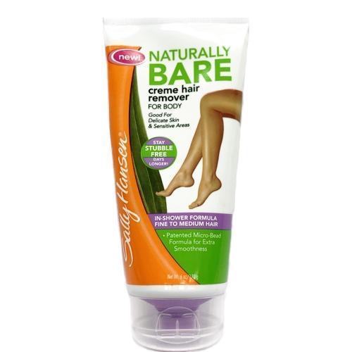 Clearance - Sally Hansen Naturally Bare Creme Hair Remover for Body (6 oz.) Out of Date - DollarFanatic.com