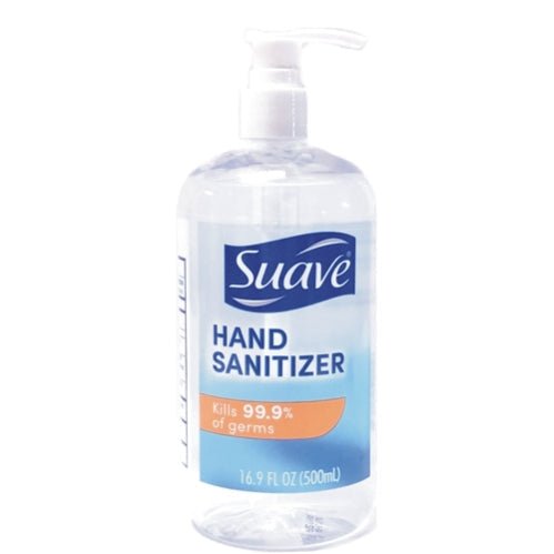 Clearance - Suave 80% Alcohol Hand Sanitizer Pump (16.9 fl. oz.) Best By Date 08/31/2021 - DollarFanatic.com