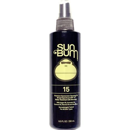 Clearance - Sun Bum Premium SPF 15 Sunscreen Tanning Oil Spray (8.5 fl. oz.) Best by Date: 05/31/2023 - DollarFanatic.com
