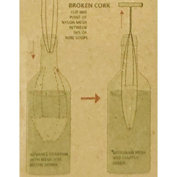 Corkfish Wine Bottle Cork Remover (11") - DollarFanatic.com