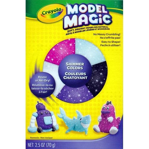 Crayola Model Magic Shimmer Colors Variety Pack ( Net wt. 2.5 oz.) - DollarFanatic.com