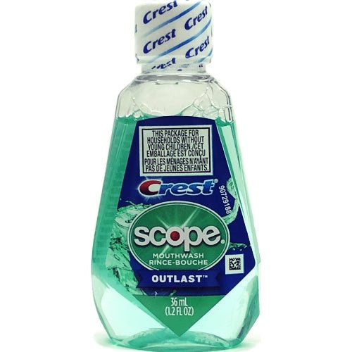 Crest Scope Mouth Wash - Classic (1.2 fl. oz.) Travel Size - DollarFanatic.com