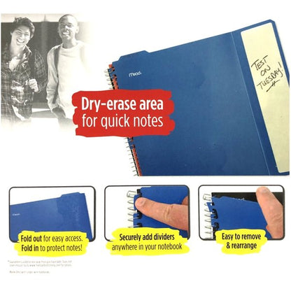 Five Star T-Tab Note-Taker Tab Dividers for Spiral Notebook (3 Pack) - DollarFanatic.com
