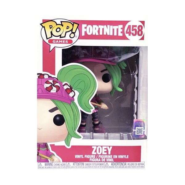 Funko Pop Games FortNite Zoey Vinyl Figure (458) - DollarFanatic.com