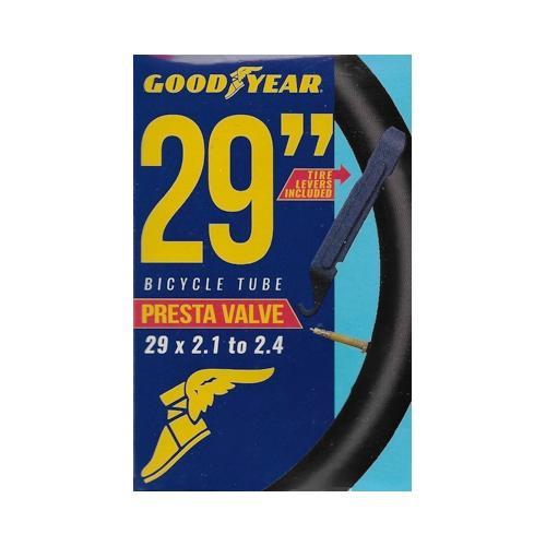 Good Year Bicycle Inner Tube with Tire Levers (29") Presta Valve - DollarFanatic.com