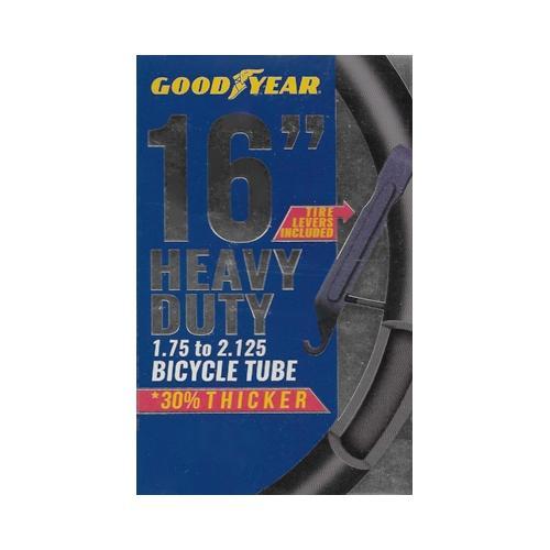Good Year Heavy Duty Bicycle Inner Tube with Tire Levers (16") - DollarFanatic.com