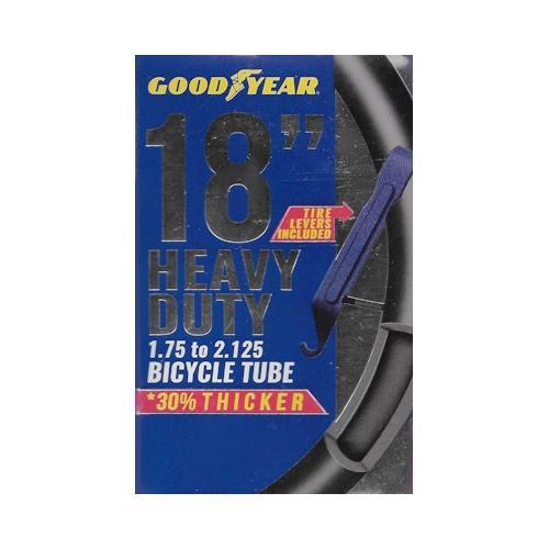 Good Year Heavy Duty Bicycle Inner Tube with Tire Levers (18") - DollarFanatic.com