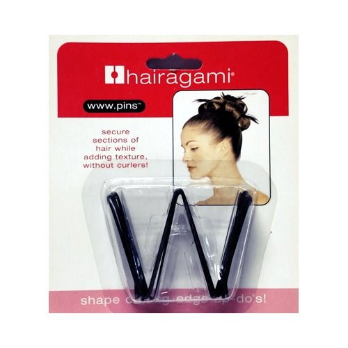 Hairagami WWW Bobbie Pins Hair Pins (4 Pack) For Buns and Up-Dos - DollarFanatic.com