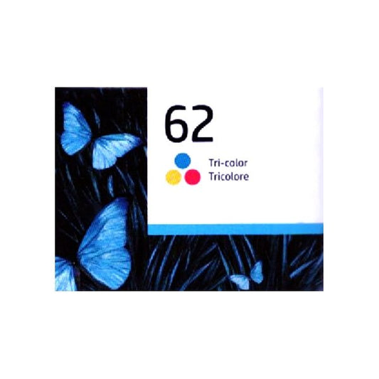 HP 62 Ink Cartridge - Tri-Color (For HP OfficeJet, Envy Printers) - DollarFanatic.com