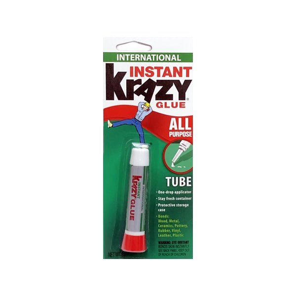 Instant Krazy Glue - All Purpose Super Glue (Net wt. 2g) - DollarFanatic.com