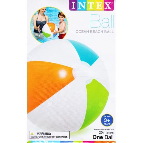 Intex 20" Ocean Beach Ball (Classic, Circles or Polka Dot) - $5 Outlet