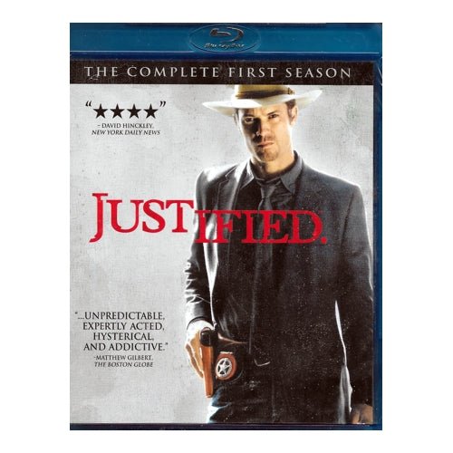 Justified - Complete 1st Season (3-Disc BluRay DVD Set) - $5 Outlet