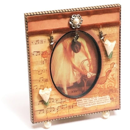 Keypoint Ballet Timeless Elegance Photo Frame - Gift Boxed (3" x 4" Oval Photo) - DollarFanatic.com