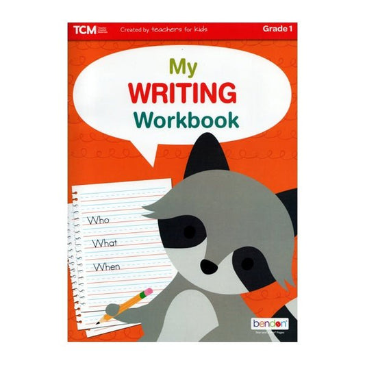 Language My Writing Workbook (Grade 1) For ages 5-7 - $5 Outlet