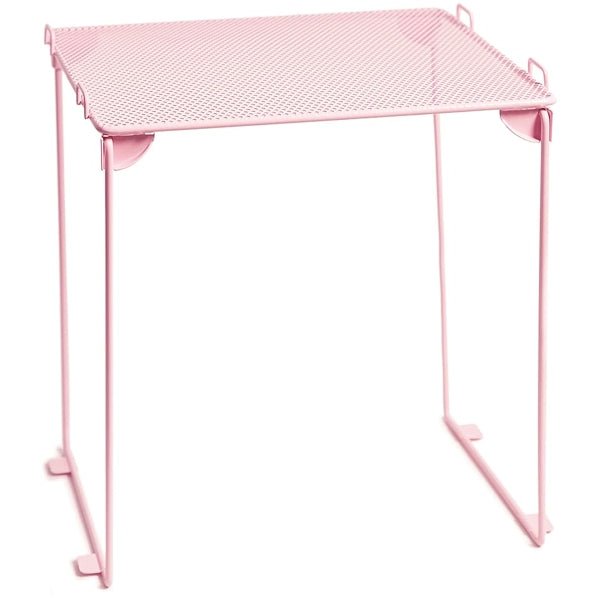 Locker Style 12" Tall Stackable Mesh Shelf (Select Color) Multipurpose Storage holds up to 50 lbs. - DollarFanatic.com
