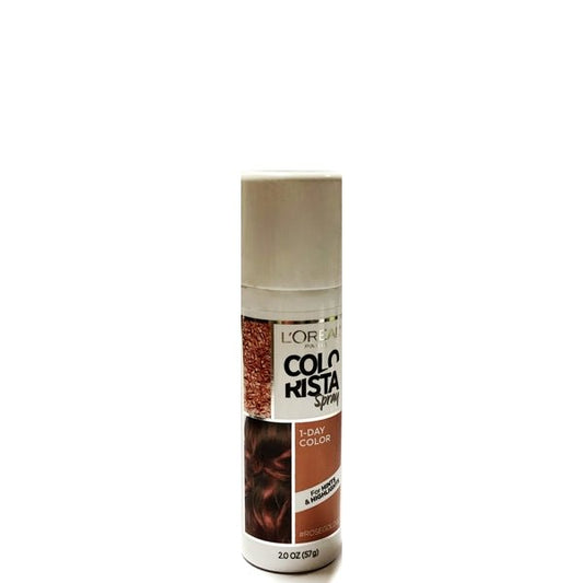 L'Oreal Colorista Hair Spray 1-Day Hair Color (RoseGold02) For Hints & Highlights - $5 Outlet