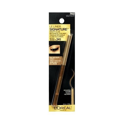 L'Oreal Le Liner Signature Mechanical Eyeliner Pencil (760 Gold Velvet) - $5 Outlet