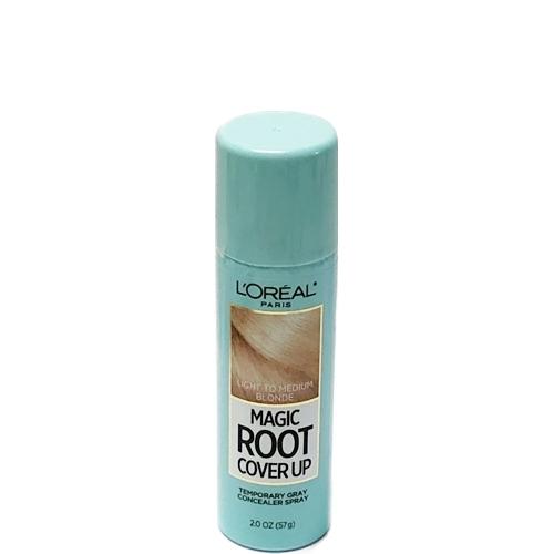 L'Oreal Magic Root Cover Up Temporary Gray Concealer Spray (Light to Medium Blonde) For Flawless Roots, Quick & Easy - $5 Outlet