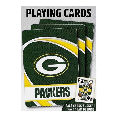 MasterPieces Green Bay Packers Playing Cards (Standard Deck) - DollarFanatic.com