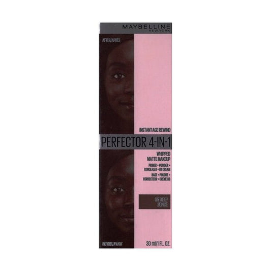 Maybelline Instant Age Rewind Instant Perfector 4-in-1 Whipped Matte Makeup - 05 Deep (Net 1 fl. oz.) Primer, Powder, Concealer, BB Cream All-in-One - $5 Outlet