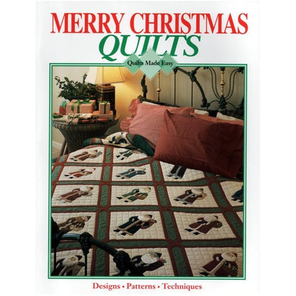 Merry Christmas Quilts - Designs, Patterns, Techniques (Paperback Book, 48 Pages) Complete Step-By-Step Instructions - DollarFanatic.com