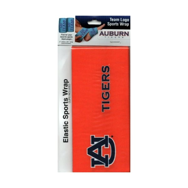 Novelty Auburn Tigers Orange Elastic Bandage Sports Wrap with Clips (3" x 54") - DollarFanatic.com