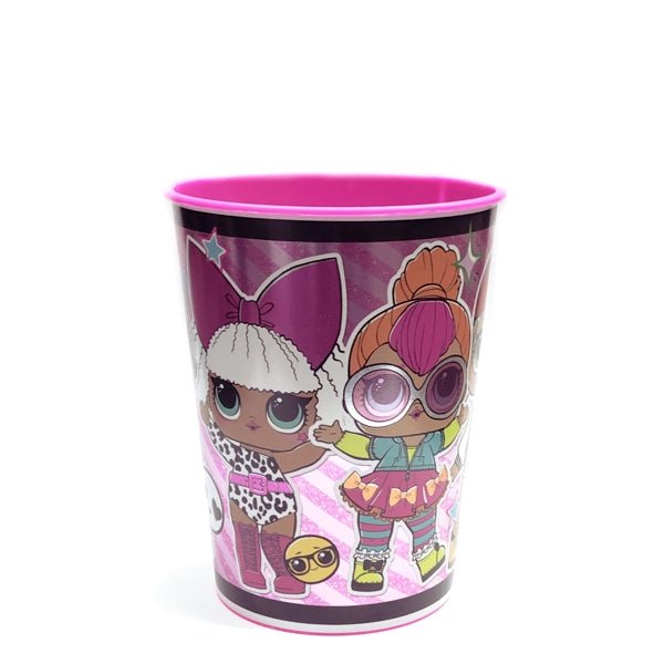 Novelty Pink Plastic Party Cup Favor (16 fl. oz.) BPA Free, Made in USA, Reusable - DollarFanatic.com