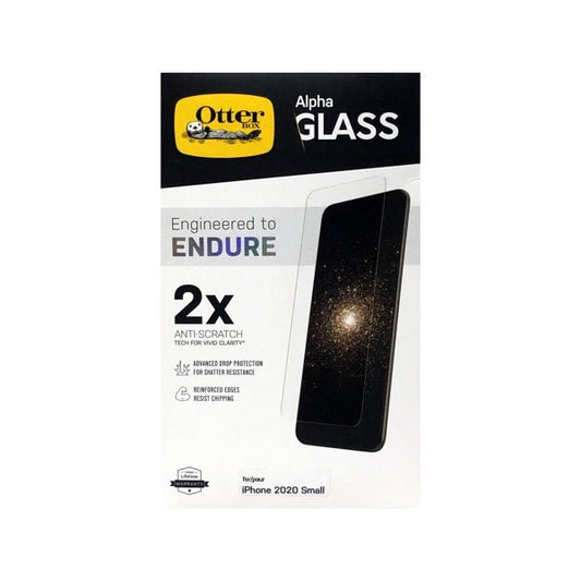 OtterBox Alpha Glass Screen Protector for iPhone 12 Mini (Shatter Resistant) - DollarFanatic.com