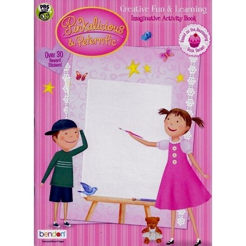 Pinkalicious & Peterrific Creative Fun & Learning Activity Book (Includes Rewards Stickers) Select Title - DollarFanatic.com