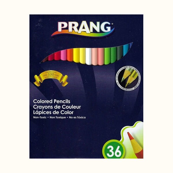 Prang Sharpened Colored Pencils (36 Pack) Non-Toxic - DollarFanatic.com