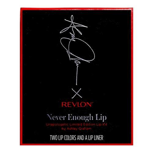 Revlon Never Enough Lip Unapologetic Lip Kit By Ashley Graham (3-Piece Kit) Limited Edition - DollarFanatic.com