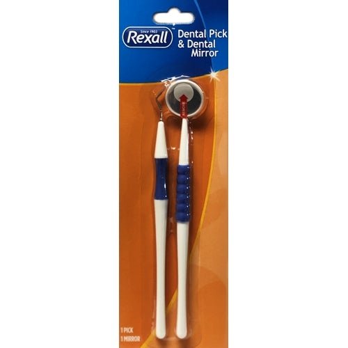 Rexall Dental Pick & Dental Mirror (2-Piece Set) - $5 Outlet