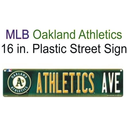 Rico Oakland Athletics Street Sign (16") Athletics Ave - DollarFanatic.com