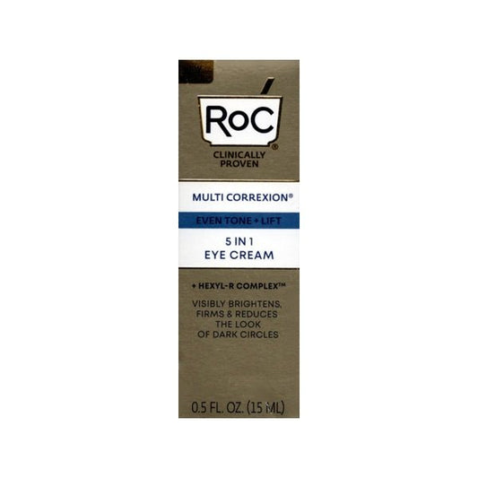 RoC Multi Correxion 5 in 1 Eye Cream - Even Tone + Lift (Net 0.5 fl. oz.) - $5 Outlet