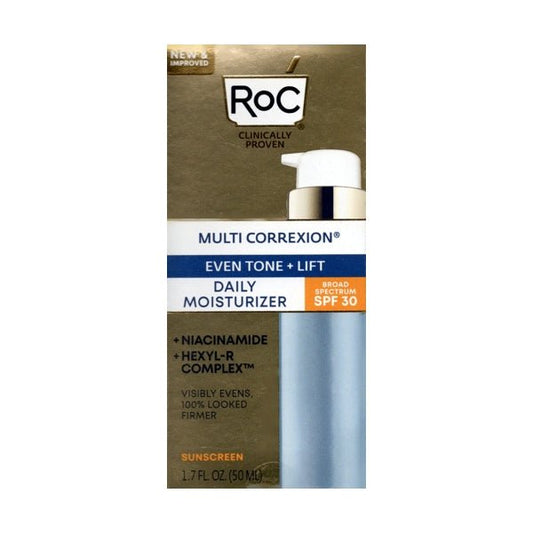 RoC Multi Correxion Daily Moisturizer Face Lotion with SPF30 - Even Tone + Lift (Net 1.7 fl. oz.) - $5 Outlet