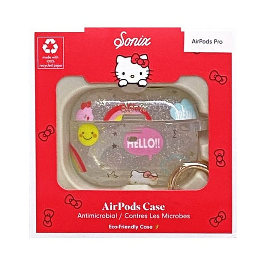 Sanrio Hello Kitty Ear Buds Case for AirPods Charging Case Cover - Clear (AirPods Pro) - $5 Outlet