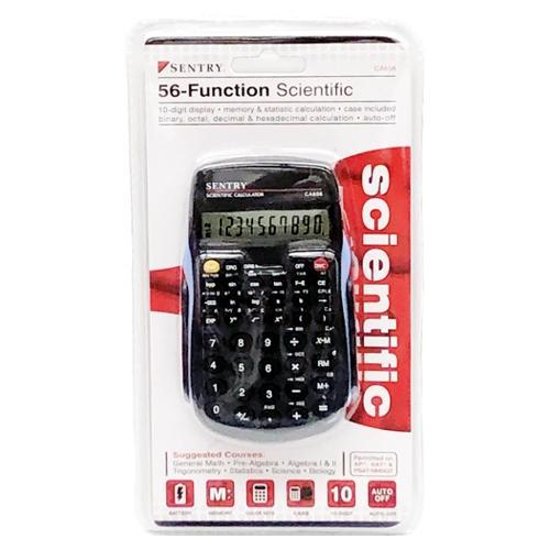 Sentry Scientific Calculator - 56 Function (CA656) - $5 Outlet