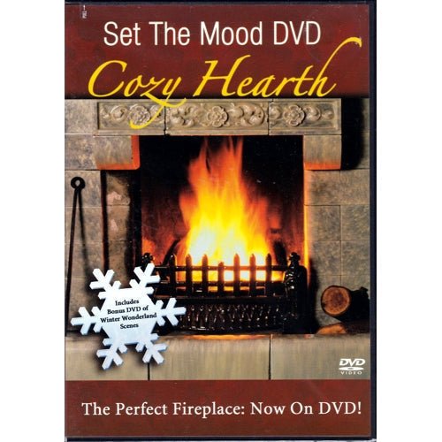 Set the Mood Cozy Hearth (Holiday DVD Set) The Perfect Fireplace - DollarFanatic.com