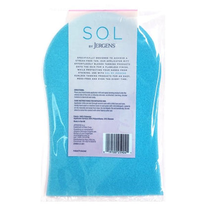 Sol by Jergens Sunless Tanning Applicator Mitt (1 Count) Blend in Color for a Flawless, Streak-Free Tan - DollarFanatic.com