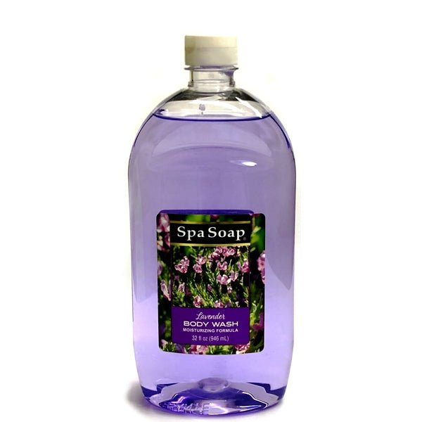 Spa Soap Body Wash - Lavender (32 fl. oz.) Moisturizing, Relaxing formula - DollarFanatic.com