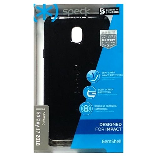 Speck Samsung Galaxy J7 GemShell Phone Case - Black (116887-B565) For Samsung Galaxy J7 2018 - DollarFanatic.com