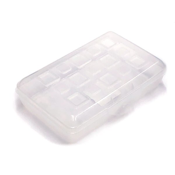 Sterilite Translucent Storage Case - Select Color (8" x 5" x 2") Perfect for School Supplies, Electronic Accessories, Makeup, and more! - DollarFanatic.com