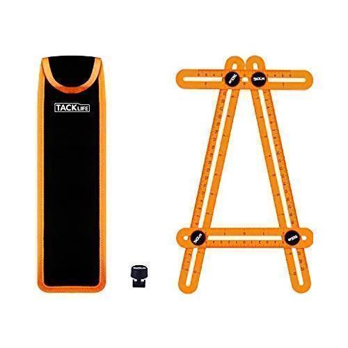 TackLife Angle-izer Multi-Angle Measuring Tool Ruler with Carry Pouch (MAT01) - DollarFanatic.com